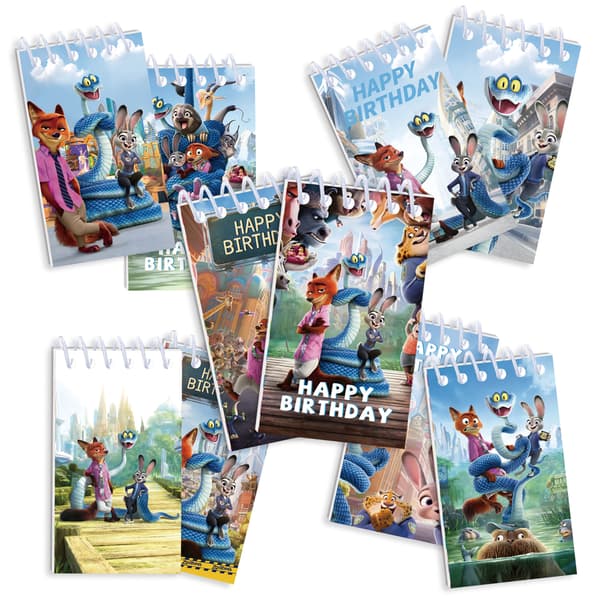Zootopia-tema Kaninbetjent Notesbog/Swept Away Notesbog/Planlægger