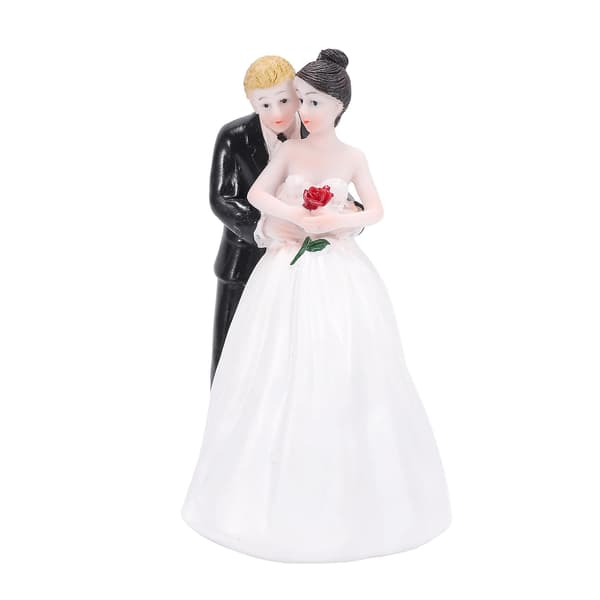\"Ja til\" Bryllupskage Dekoration Brugerdefineret & Brudgom Par Figur Bryllupskage Topper