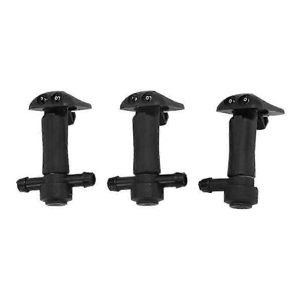 3 st Vindrutespolarmunstycken 12778850 12778849 Vindrutespolarmunstycke Vattenspray kompatibel med Saab 9-3 9
