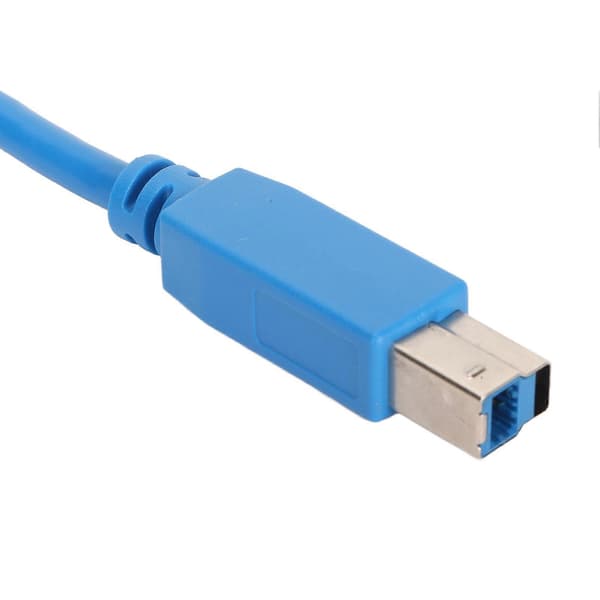 USB 3.0 Kabel A til B Han til Han Høj Hastighed Firkantet Åbning Printertilbehør 5 meter