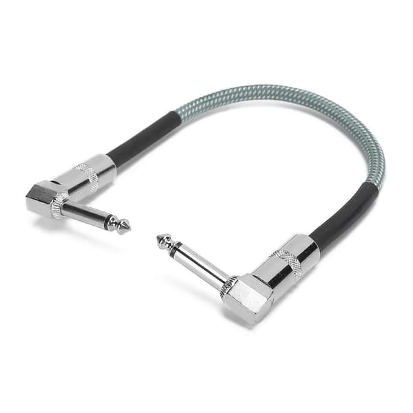 JORINDO JD6228 6,35MM Hane till Hane Ljud Gitarrkabel för Elgitarr Effektpedal Bas Mixer 15CM