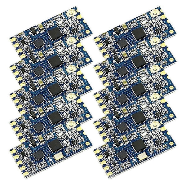 10X HC-12 433Mhz SI4463 Trådlös Seriell Port Modul 1000M Ersätter Bluetooth HC12