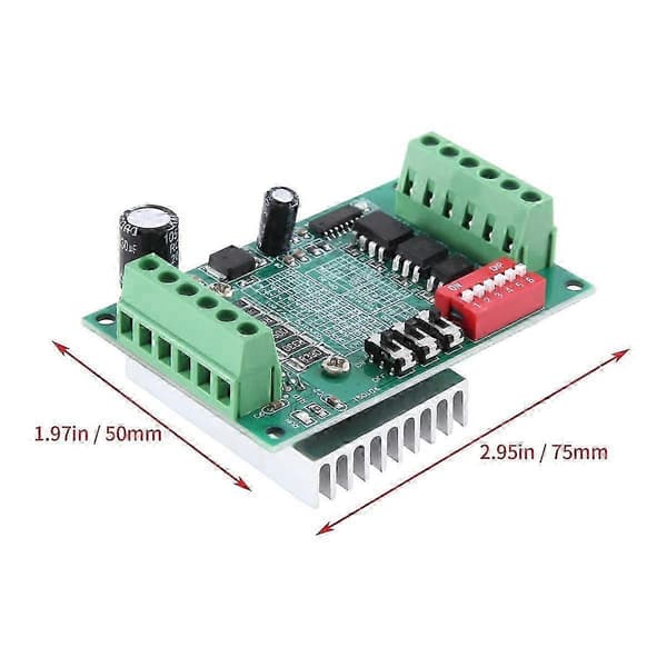 TB6560 3A Stepper Motor Driver 10-trinns strøm Multifunksjons Stepper Motor Driver Board Enkelt Akse