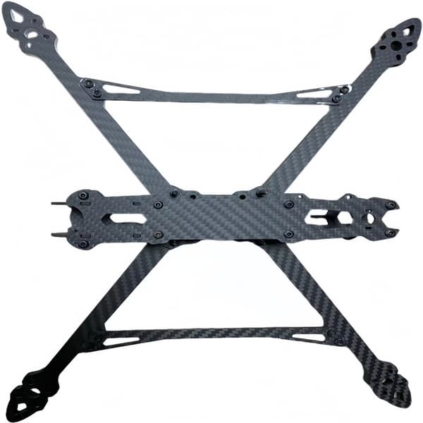 MARK4 V2 10-tommer kulfiberrammesæt til droner, DIY FPV Freestyle Racing, materialer