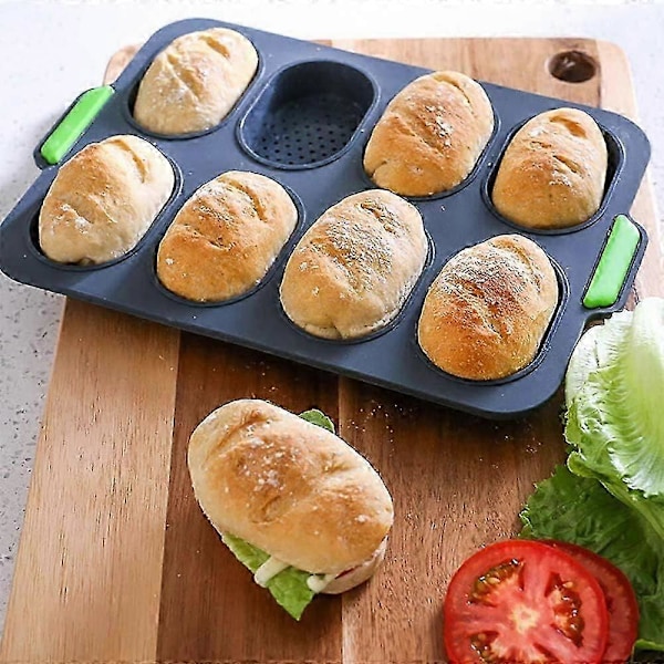 Perforert oval kakeform
