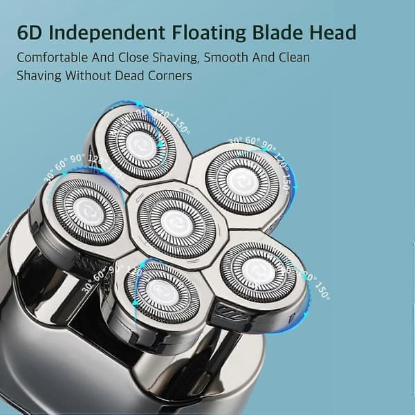 Bumzzy Butt Shaver 1.0, Ultimate Grooming Kit miehille, Sähköinen märkä- ja kuiva-ajolaite