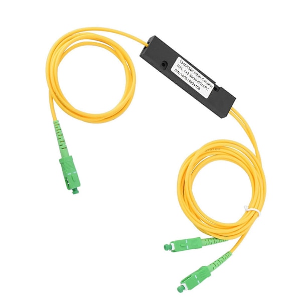 SC APC 1X2 PLC Singlemode Fiber Optisk Splitter SC/UPC PCL Splitter