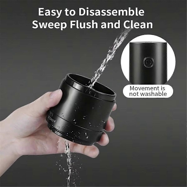 Oppladbar USB Elektrisk Kaffekvern - Bærbar 38 Gir Justerbar Mini Kaffemaskin, Ideell f