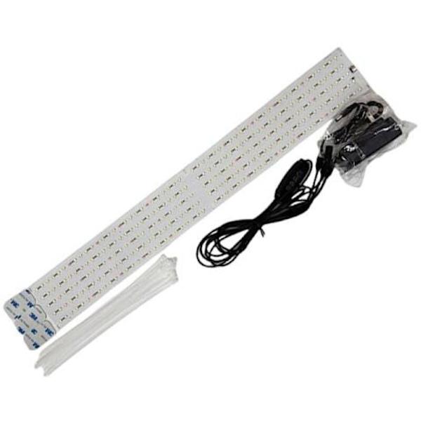 LED-kasvatusvalo EU-sovittimella