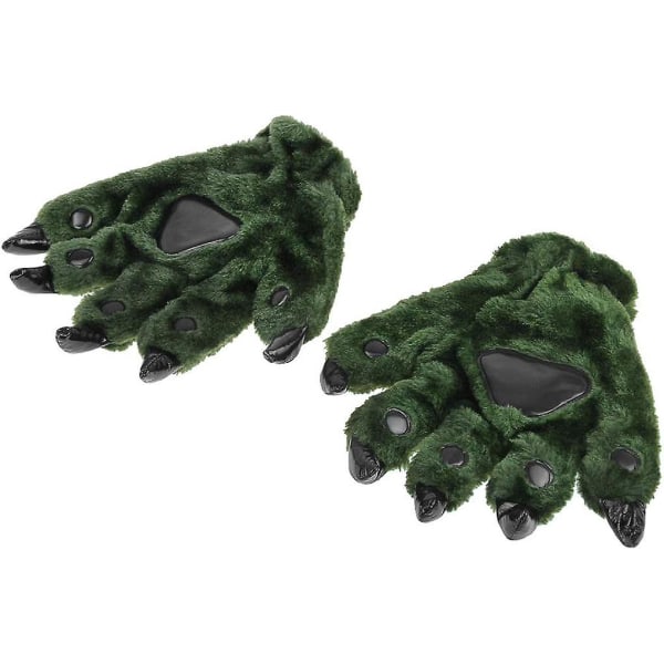 Winter Cosplay Animal Paw Gloves - Varma och söta unisex kostymtillbehör