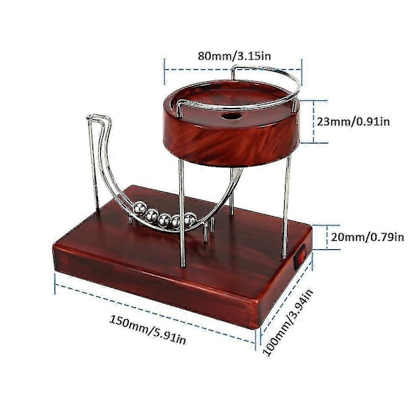 Kinetisk Kunst Evighedsmaskine Kinetisk Kunst Bevægelse Inertial Metal Automatisk Hoppende Bord Til
