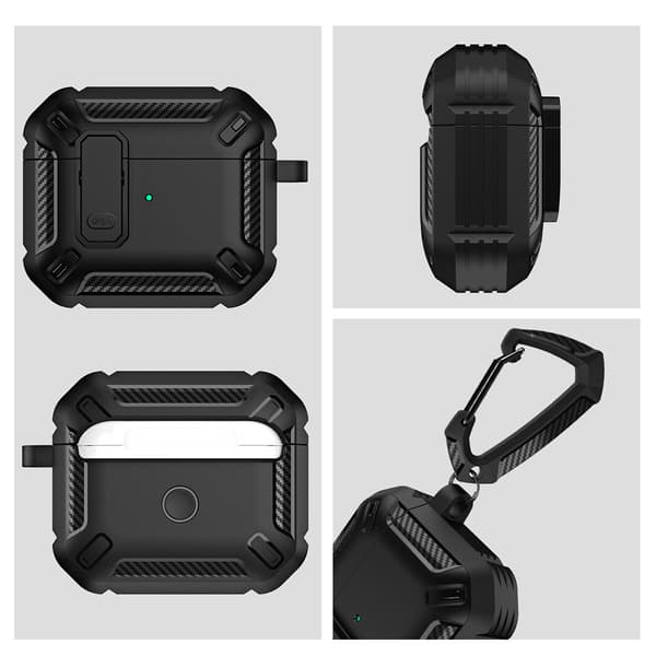 Fodral för Air Pods Pro 3, Stöttåligt skyddsfodral