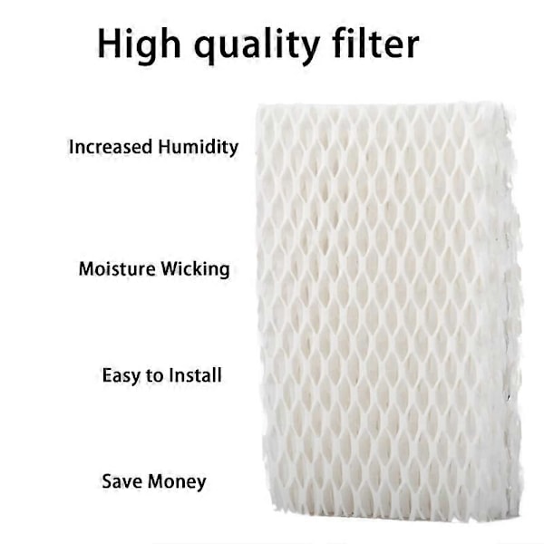 10-pak WF813 Luftfugter Væge Filter Udskiftning Kompatibel med Relion RCM-832 RCM-832N PCWF813 Humid