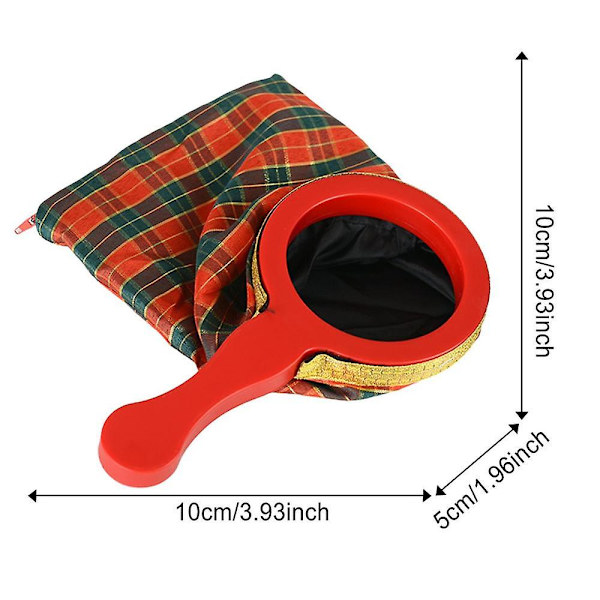 Funny Magic Tricks Bytesväska F Idget Leksaker Nybörjare Magician Prop Kid Twisty Magic Universal Change Bag Trick Leksaker för barn small plaid