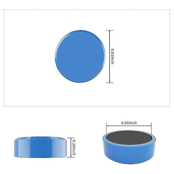 60 Magneetin Paketti, Valkotaulun Magneetteja, Magneetteja Magneettitaululle, Magneetteja, Jääkaappi, Värikkäät Pyöreät