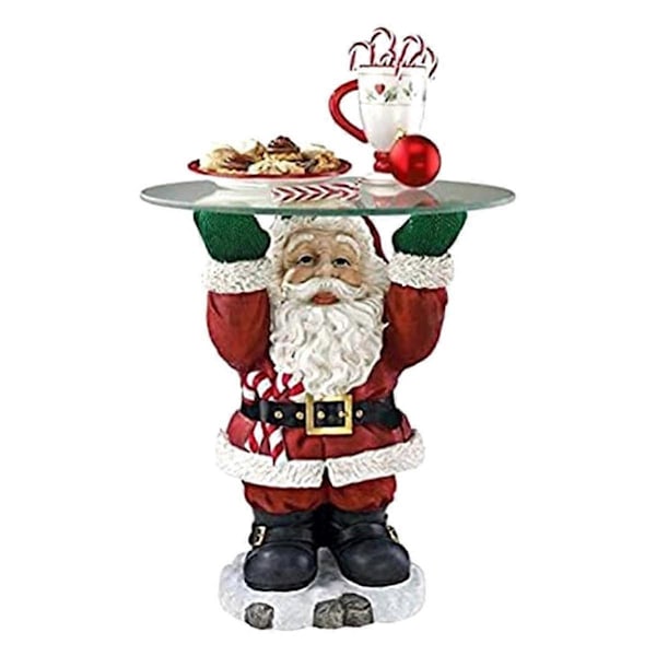Jultomte Snackbricka Ställ Rolig Julparty Dekoration