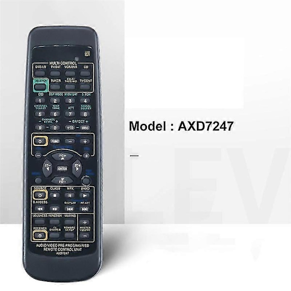 Fjernkontroll kompatibel med Pioneer Receiver AXD7247 R VSX-D510 VSX-D209 VSX-D409 D511 Vsx D510