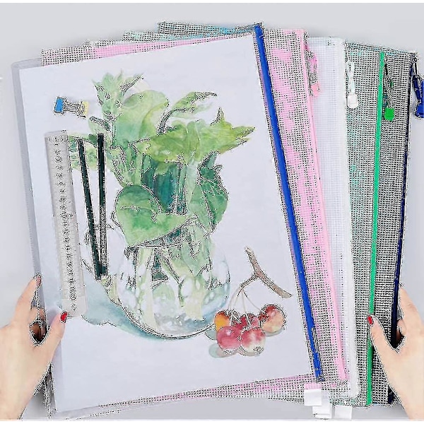 A3 Dokumentmappe Filmappe Plastikpunger Mappe (a3-10stk)