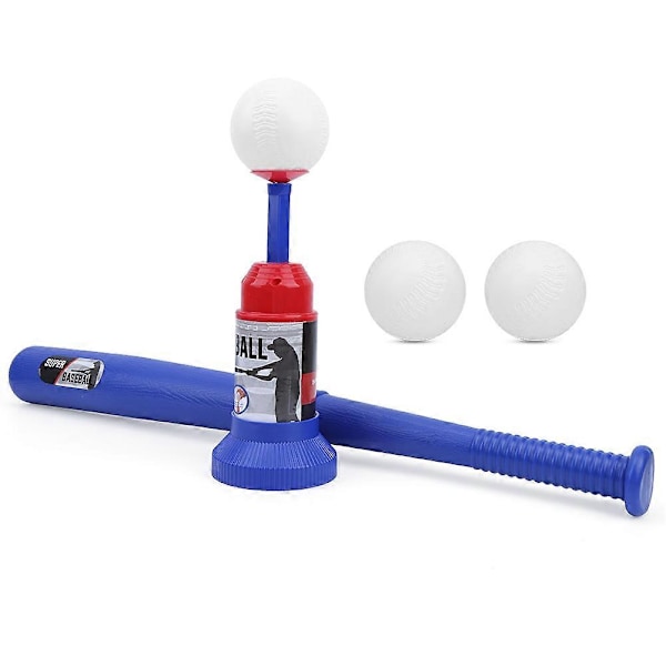 Baseboll Set Leksak Semi-Automatisk Baseboll Launcher Basebollträ Leksak för Barn (777&#8209;607)