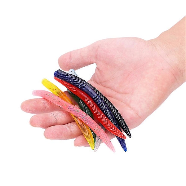 13,5 cm/8 g Mjukt Fiskebete Konstgjorda Silikonbeten Livfulla Maskbeten Verklighetstrogen Simbete