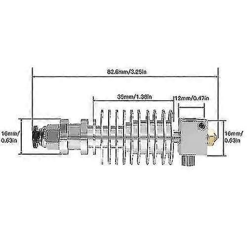 I3 Mega Hotend Extruder Kit
