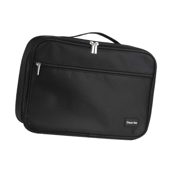 Emaljepinne Display Organizer Bag med Oppbevaringsbrett for Samleobjekt Pins Case