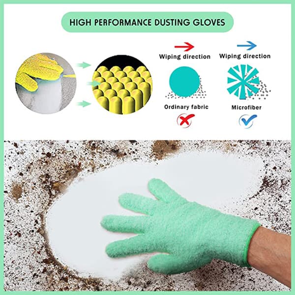 Tørre Absorberende Tørrehandsker, Mikrofiberhandsker Absorberende Tørring