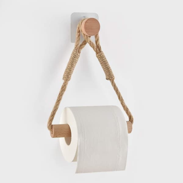 WC-paperiteline ilman porausta