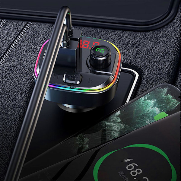DC 6V12V Bluetooth 5.0 MP3-dekodermodul Digital Display Dubbelavkodning Trådlös Ljudmottagarmodul med Fjärrkontroll