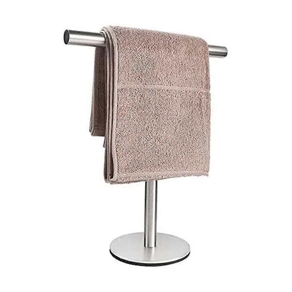 Baderom Håndkleholder Stativ, Form Håndkleholder Stativ 304 Rustfritt Stål for Baderom Ki