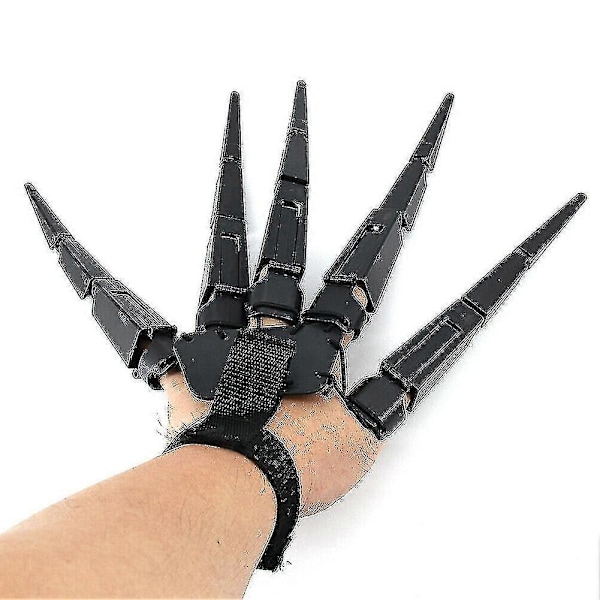 3D Halloween nivelletyt sormet kynnet Cosplay-koristeet juhlatarvikkeet