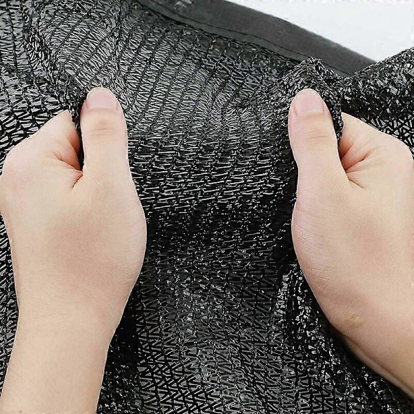 Havesolskærm, 2x3m Rektangulær Skyggesejl, Holdbart Polyethylenmateriale, Perfekt til Planter, Bilovertræk, Landbrug &amp; Udendørs
