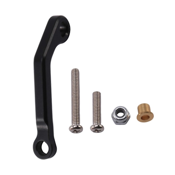 Metallinen vetotanko B1 B14 B24 C14 C24 B16 B26 B36 Q60 Q63 Q64 Q65 RC-auton varaosiin, musta