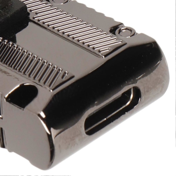 Suorakulmainen USB-uros - Type C -naarasadapteri 120 W, jopa 10 Gbps, sinkkiseoskuori, 3.1 USB A - C OTG -adapteri