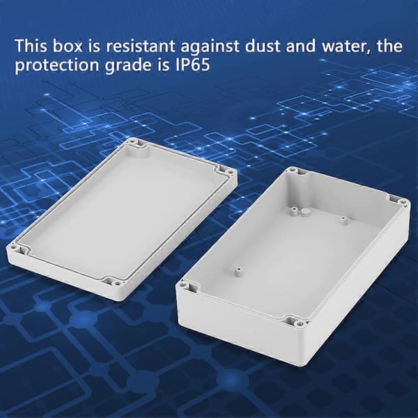 Vanntett IP65 ABS Prosjektkapsling Koblingsboks 200*120*56mm