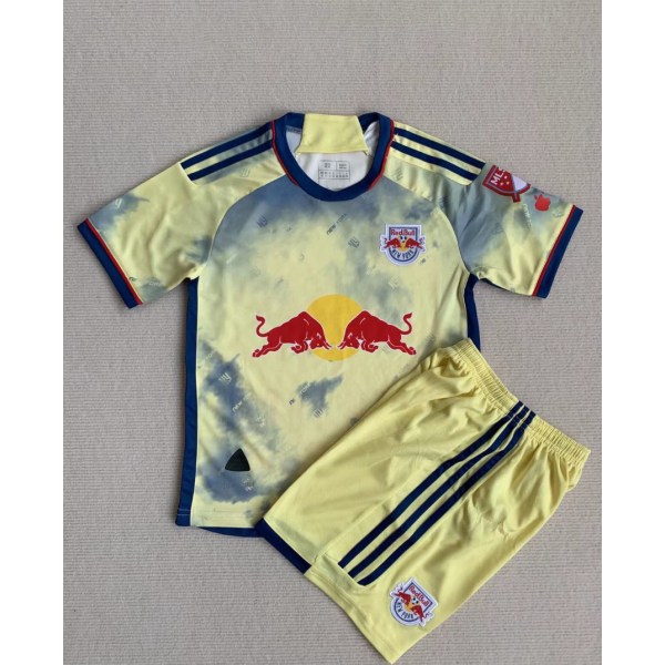 23-24 säsongen ny Red Bull jersey träningsdräkt (T-shirt + shorts) yellow 22