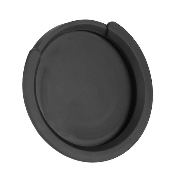86mm Gitarr Ljudhål Feedback Buffer Skydd Plast Musikinstrument Tillbehör (Svart)