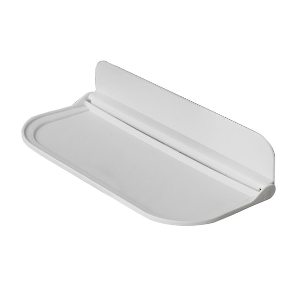 Badeværelse Foldbart Stativ Toilet Væg Håndklæde Opbevaring Praktisk Værktøj Perforeringsfri