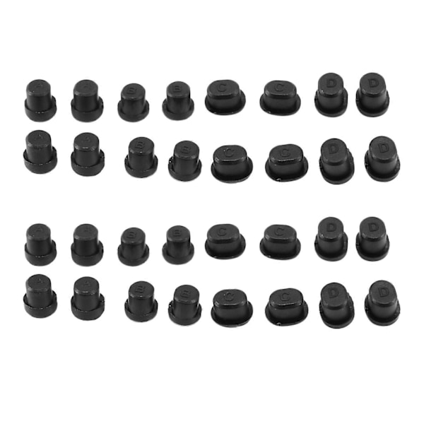 4 Set 144001-1267 Främre och Bakre Svängarmsaxel Hylsa för 144001 1/14 4WD RC Bil Reservdelar