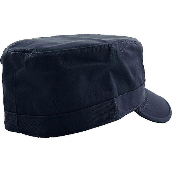 Army Cap Basic Hverdag Militær Stil Hat Navy