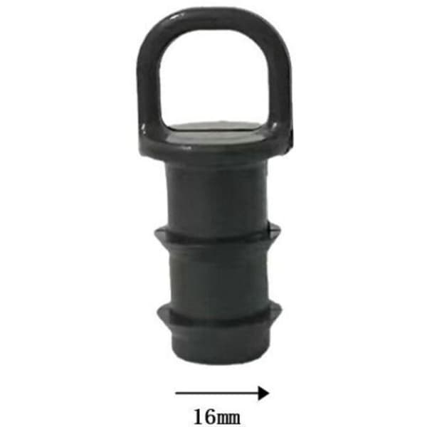 10 endestykker for 16 mm diameter rør
