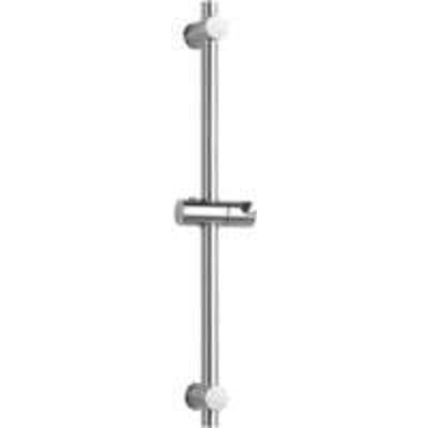 Dusjstang i 304 rustfritt stål – Høyde- og vinkeljusterbar montering – Polert kromfinish – Lengde 66 cm