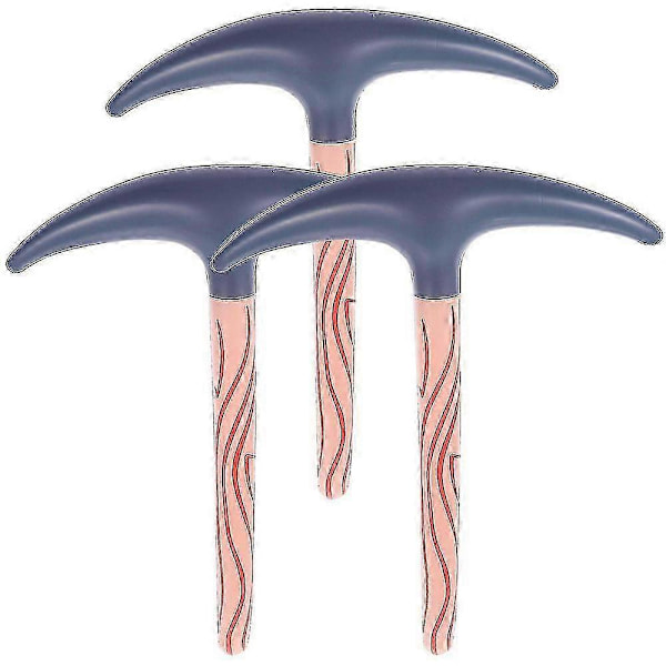3 stk Oppblåsbar Leke PVC Hakke Leke Oppblåsbar Hakke Oppblåsbar Leke Festfavoritt Oppblåsbar Leke