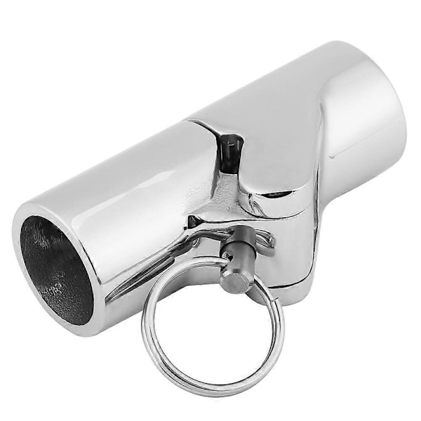 Marine Rustfrit Stål Foldbar Drejelig Koblingsrør Rørforbindelse Båd Hardware Fitting 25mm