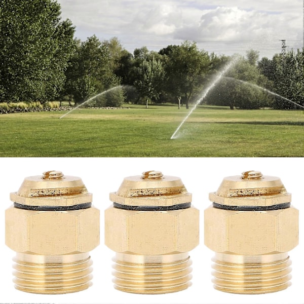 3 KPL G1/2 Refraktiosprinklerisuutin Säädettävä Kuparinen Mikrosprinkleripää Puutarhan Kastelutarvikkeet