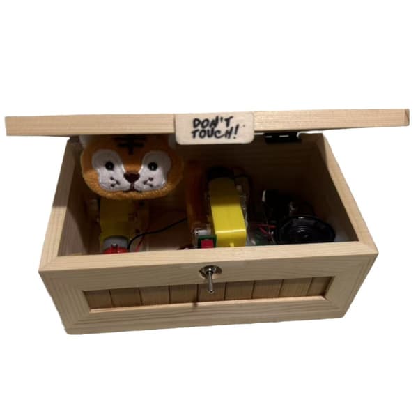 Little Tiger Bored Box Useless Box Useless Box Dekompresjon Morsom Leke