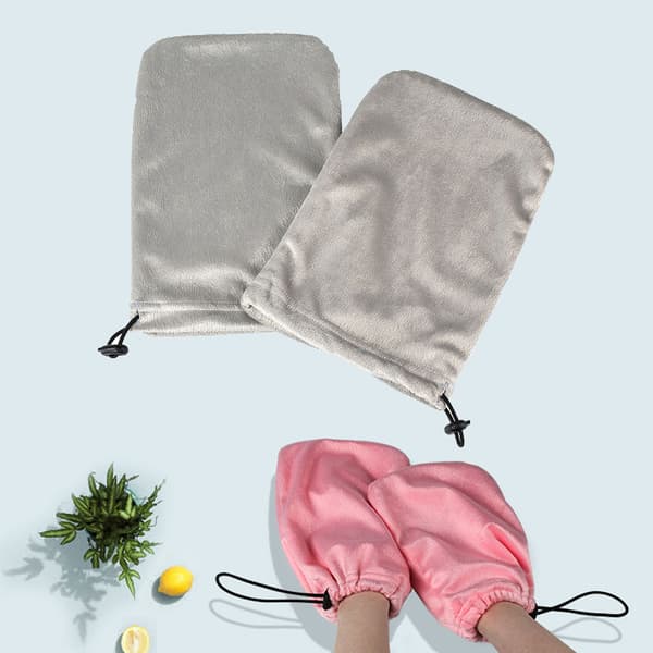 Segbeauty Paraffin Uppvärmda SPA Vantar Fotfoder, Handskar