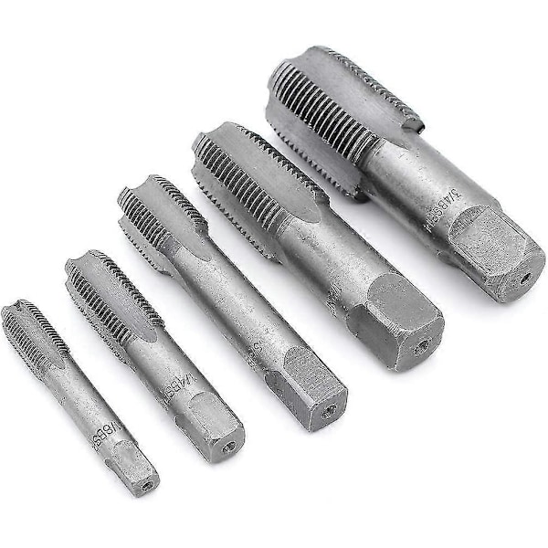 5 stk. Bsp Rørgjenge 55 Graders Plugg Gjenge Tapp G1/8 G1/4 G3/8 G1/2 G3/4 - På Lager