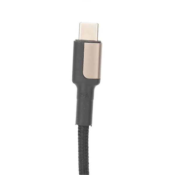 KUULAA PD Ladekabel Datakabel Nylonflettet Ledning 100W 5A Superrask Ladelinje 2m