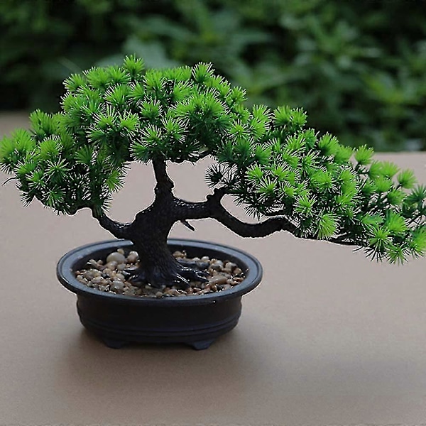 Kunstig Bonsai Tre Fake Plante Potte Dekor Kunstige Hjemmeplanter Furu Bonsai Plante For Hjemmedekorasjon Utstilling